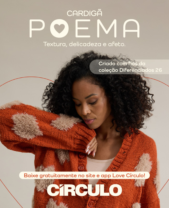 Cardigã Poema - Diferenciados 2026